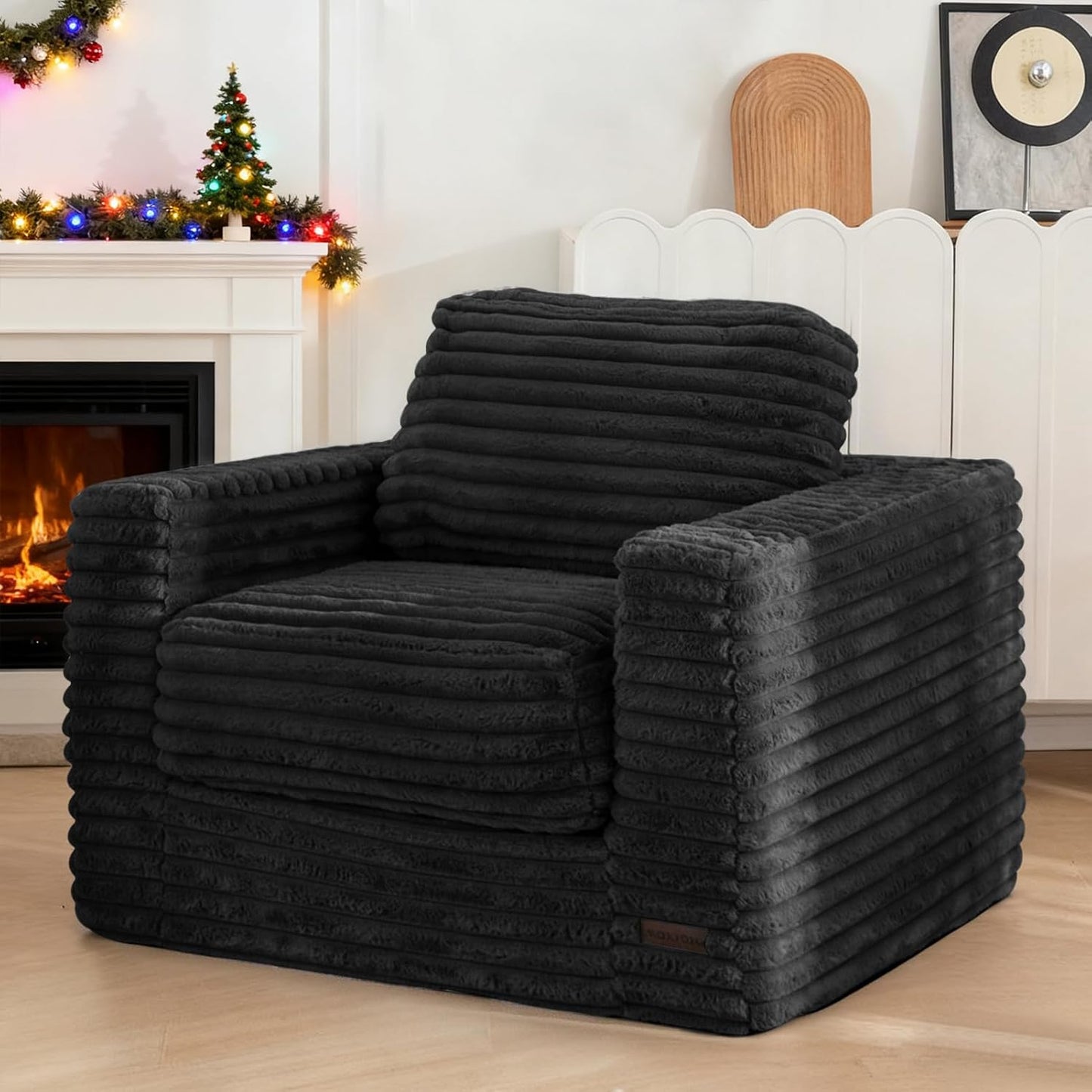 MAXYOYO Giant Bean Bag Chair for Adults - Plush Sofa with Pillows