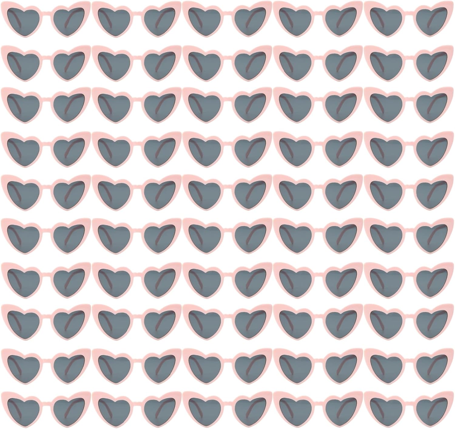 12 Pairs Heart Shaped Sunglasses for Bachelorette Party Fun