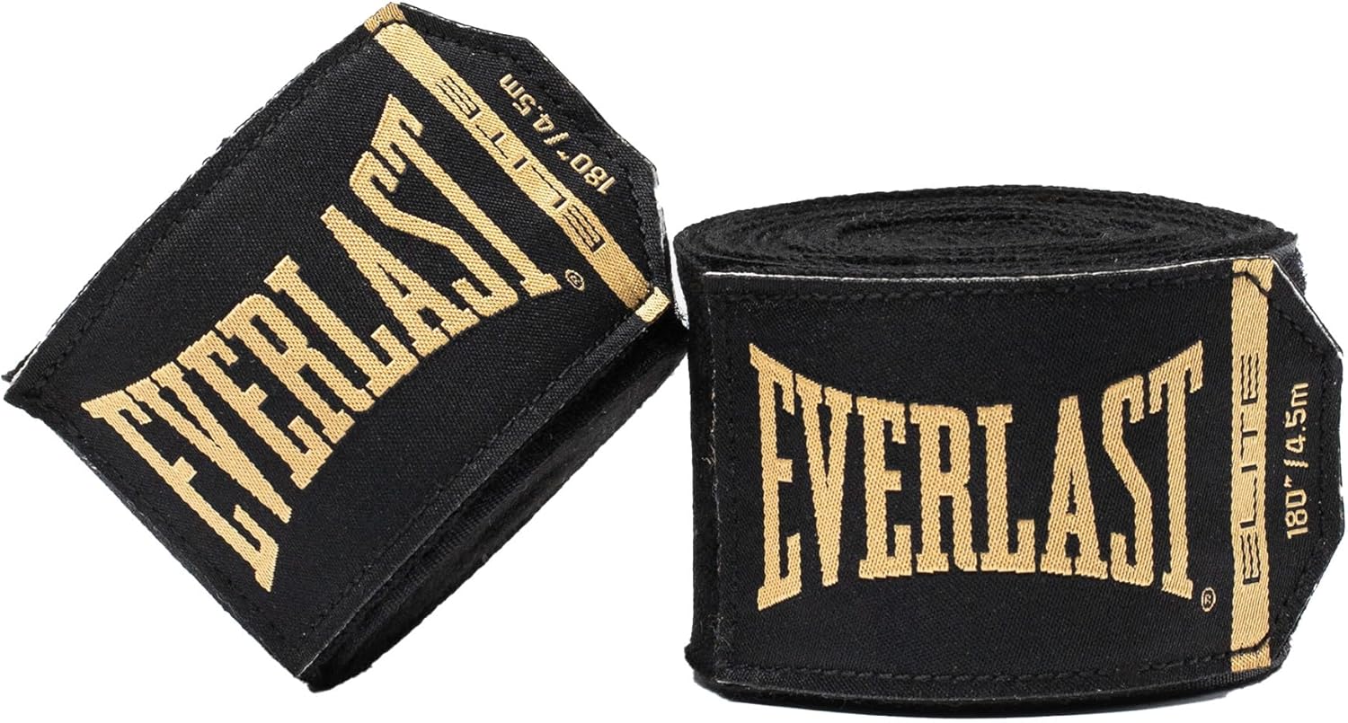 Everlast Elite Boxing Hand Wraps 180 - Superior Support & Style