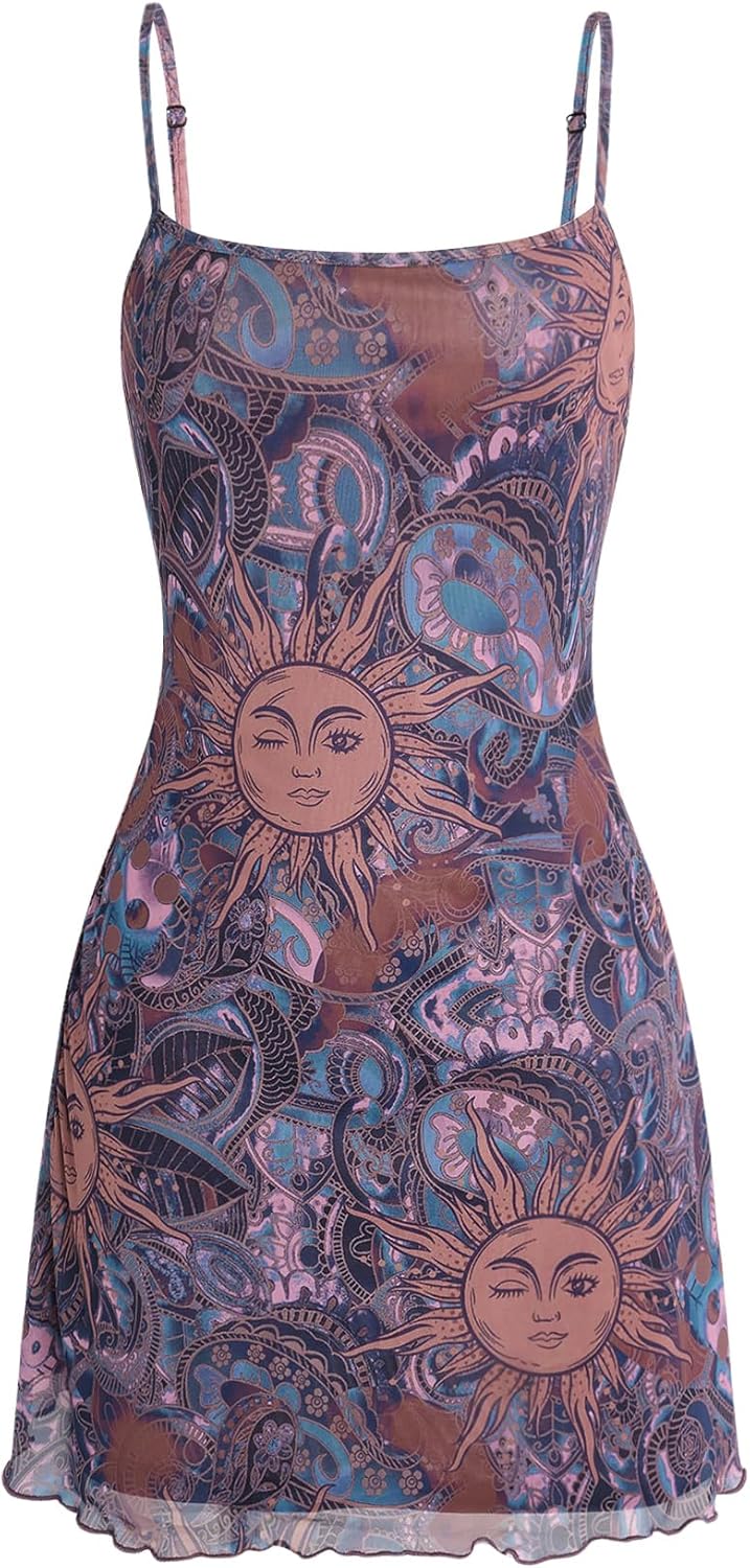 Milumia Women's Vintage 90s Mini Dress for Stylish Occasions