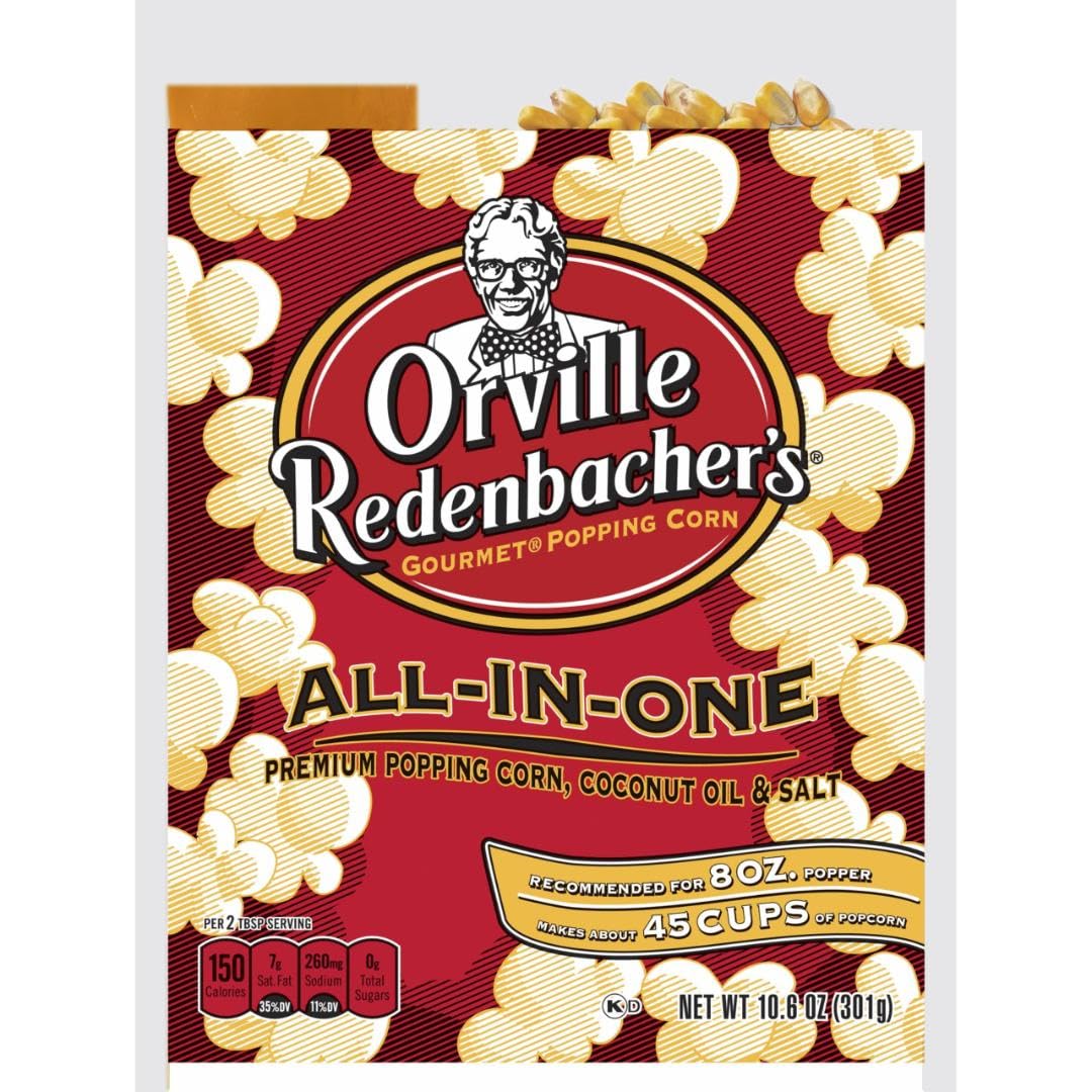 Orville Redenbacher's Coconut Oil Popcorn Kit, 24-Pack