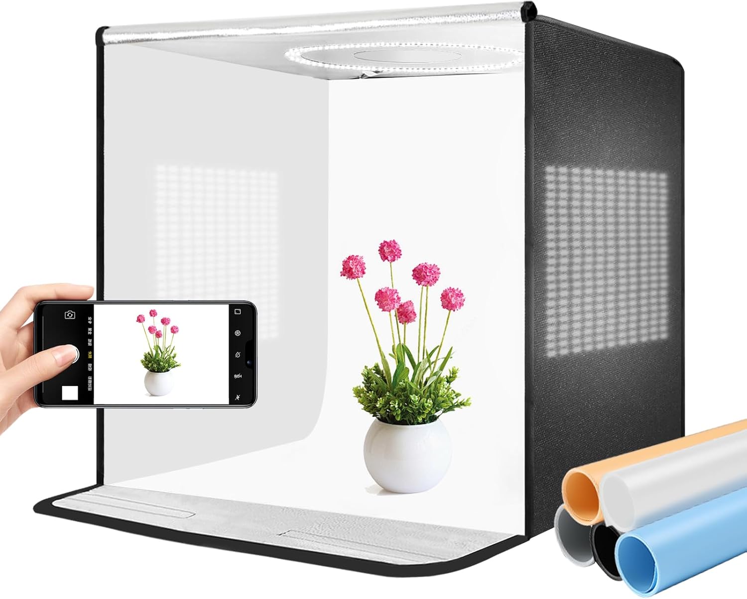 Pro 24x24 Photo Studio Light Box with 336 True-Color LEDs