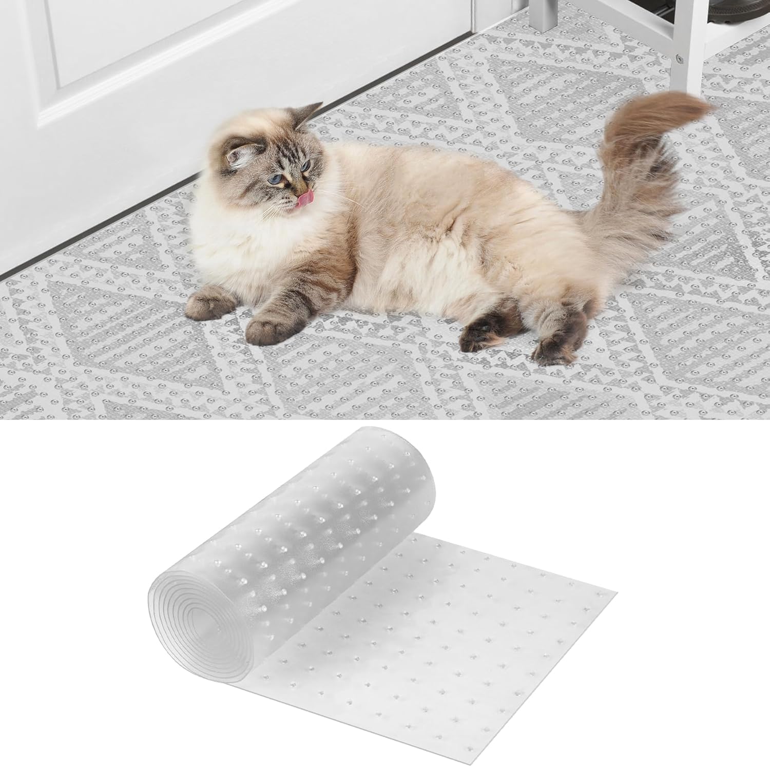 Inchoco Pet-Friendly Carpet Chair Mat - Heavy Duty Floor Protector