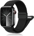Magnetic Braided Stretchy Loop for Apple Watch - Comfortable Fit