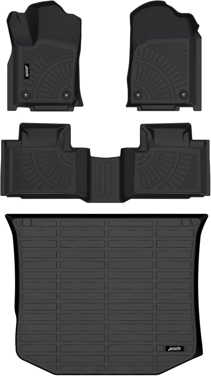 Jenofa Car Floor Mats for 2011-2023 Jeep Grand Cherokee Full Set