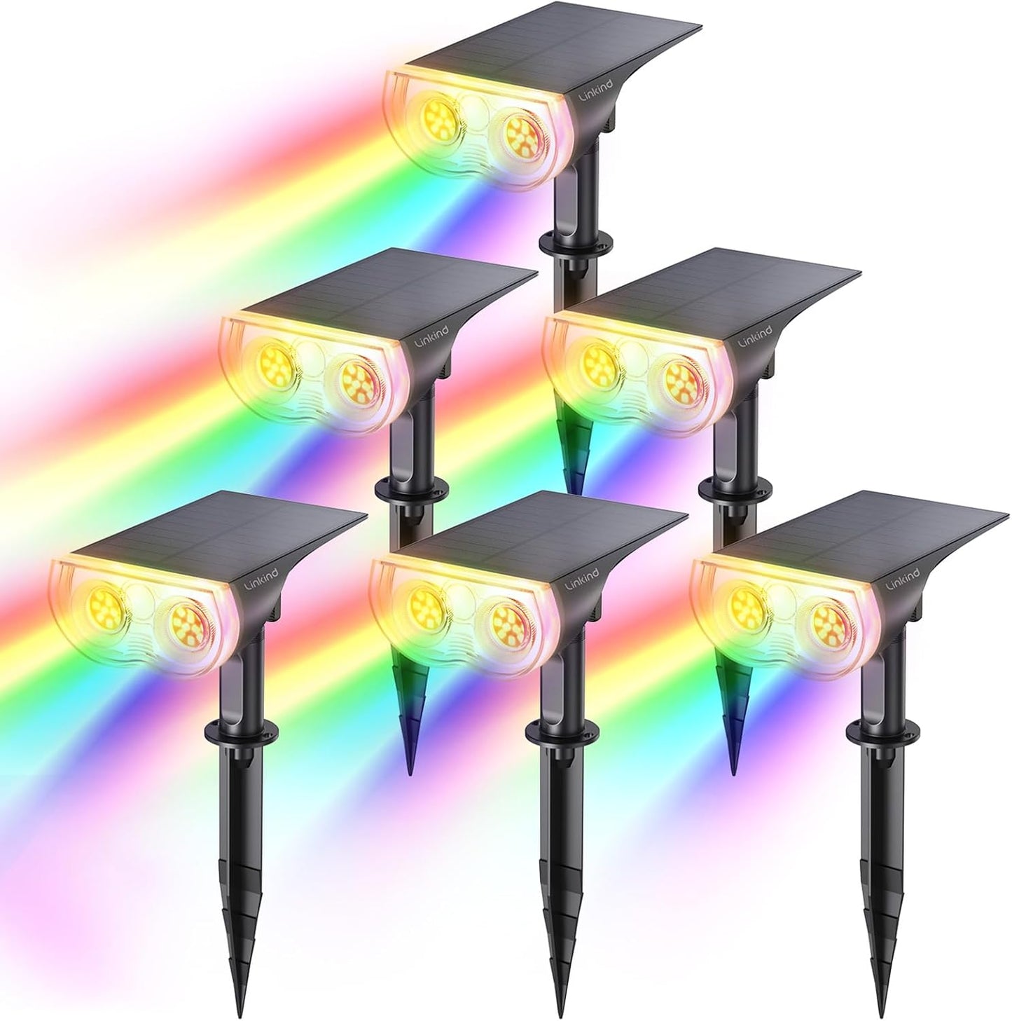 Linkind RGB Halloween Solar Lights for Stunning Outdoor Decor