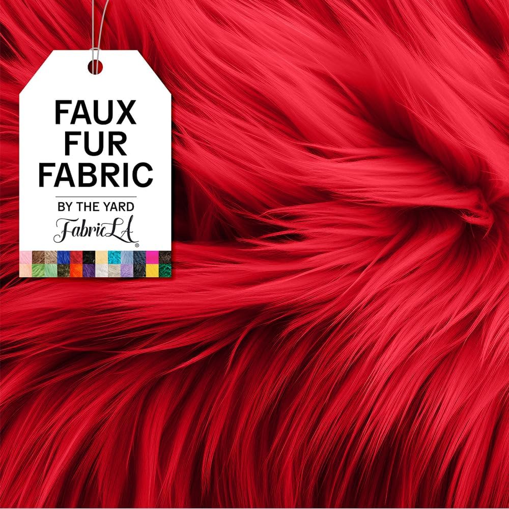 Luxurious Faux Fur Fabric for Crafting and Sewing Projects
