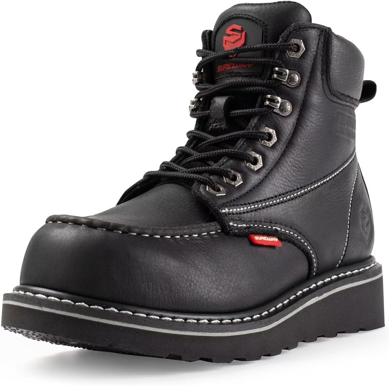 SUREWAY 6 Mens Heavy Duty Work Boots for Comfort & Durability