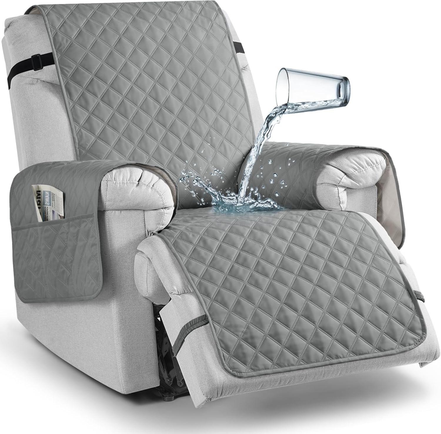 TAOCOCO Waterproof Recliner Chair Cover for Pets and Kids