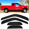 Window Visors Rain Guards for Ford F150 F250 1997-2003 Models
