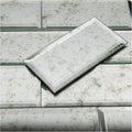 Peel and Stick Beveled Antique Mirror Subway Tile 3x6 in - Easy Apply