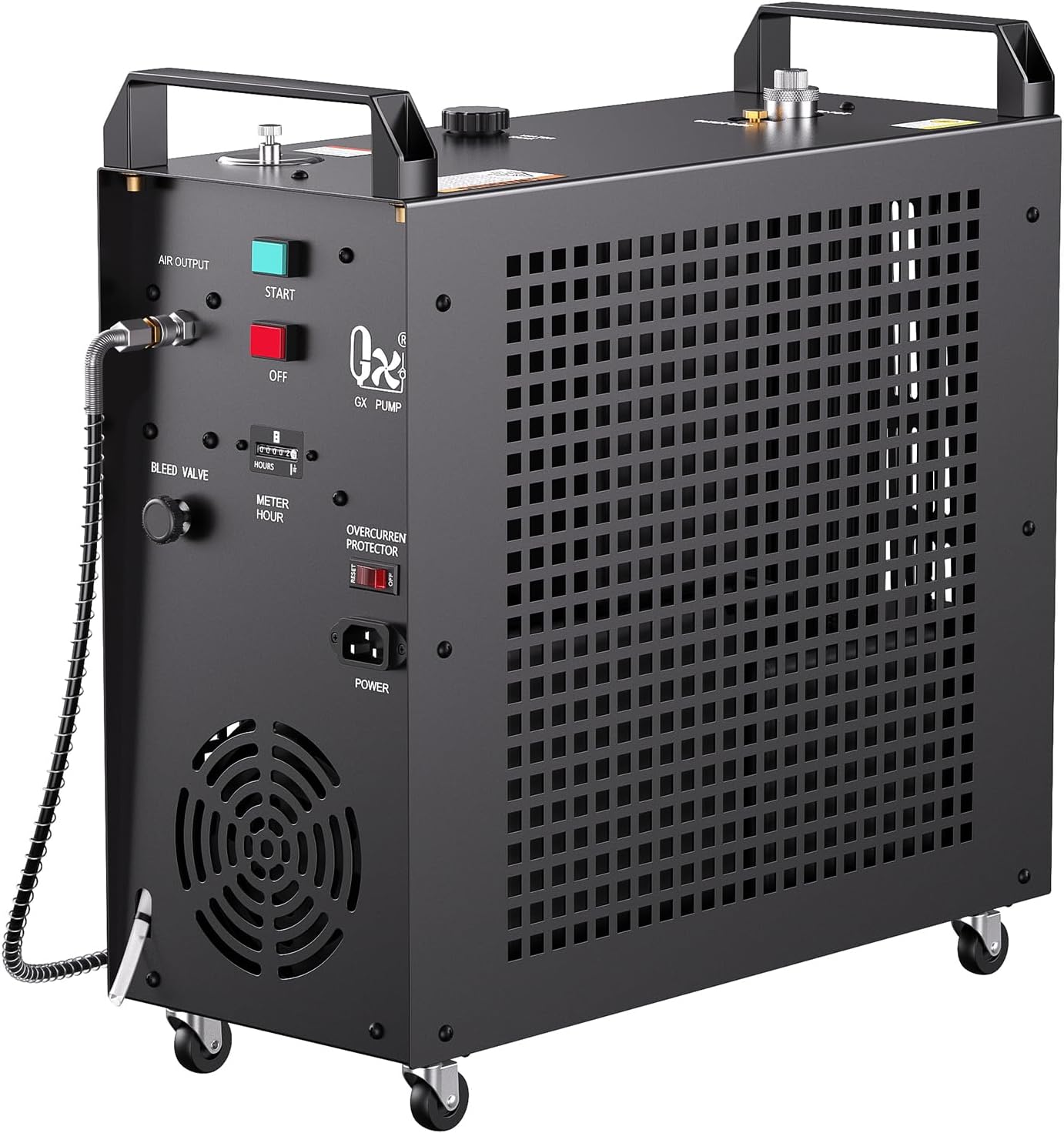 Anbull GX-E-5K1 Compressor: 5800psi Auto-Stop, 4-Stage Compression