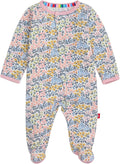 Magnetic Me Baby Modal Pajamas for Girls with Simple Dressing