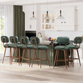 Swivel Bar Stools Set of 6 for Modern Kitchen and Dining Areas