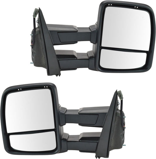 Trail Ridge Tow Mirror Pair for 2015-2018 Ford F-150 - Power Heat