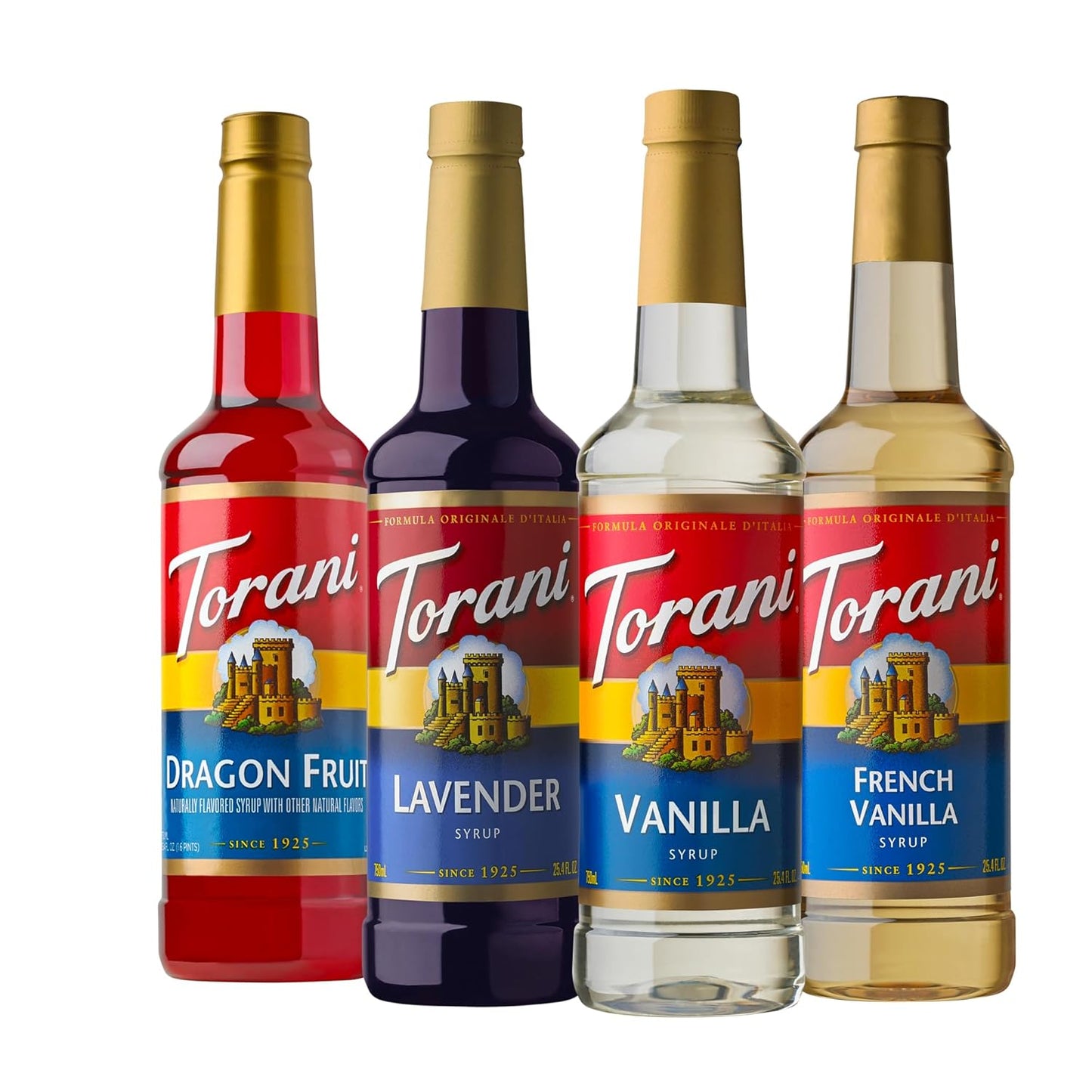 Torani Flavored Drink Syrup Variety Pack for Creative Beverages