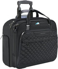 EMPSIGN Rolling Laptop Bag for Women with Wheels and RFID Pockets