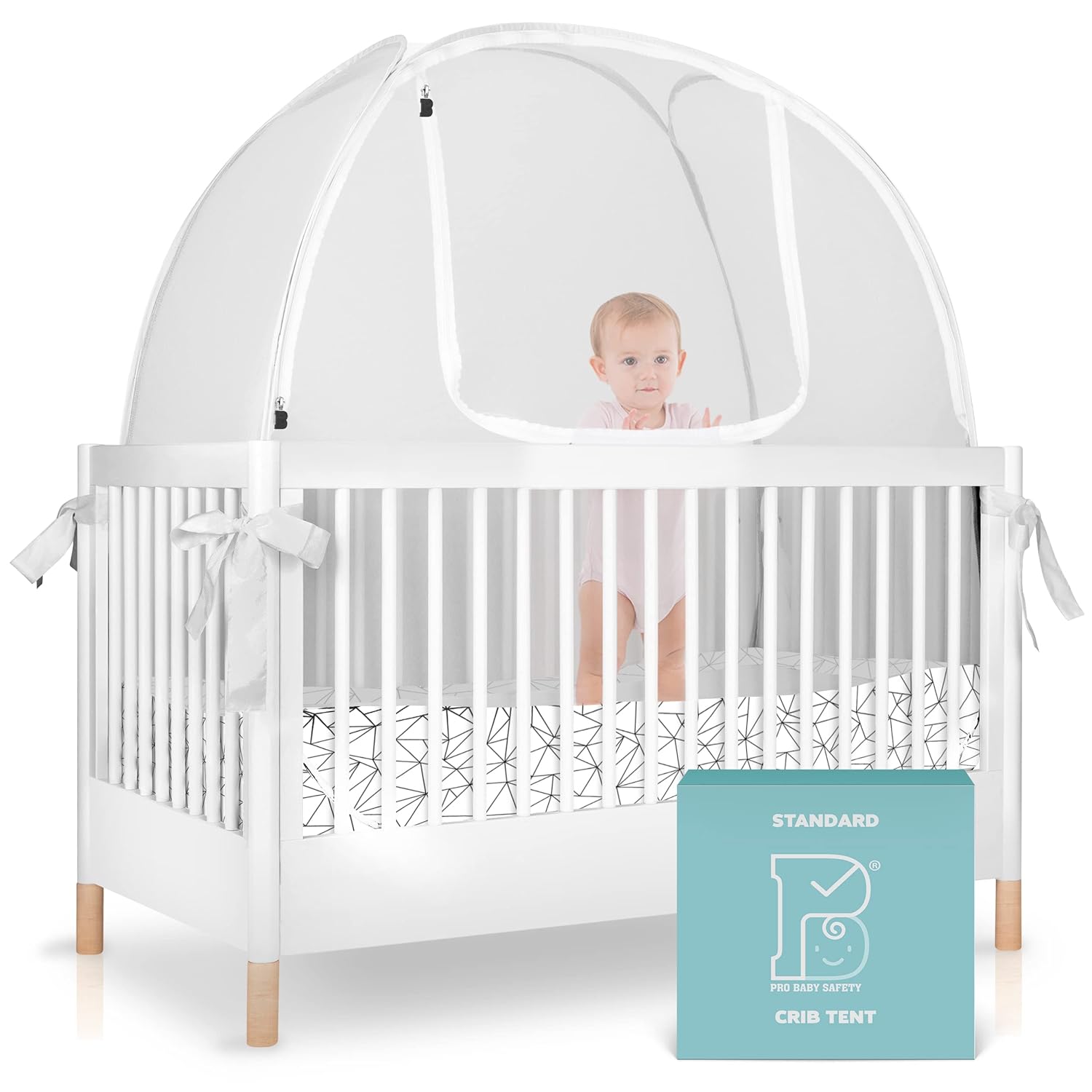 Baby Safe: Pop Up Crib Tent - Secure Sleep Solution