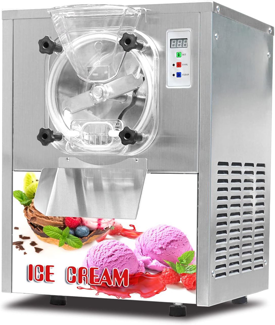 Koalalko 1400W Ice Cream Maker - 15L/hour Capacity
