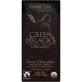 Green & Black's Organic 70% Dark Chocolate Bars - Rich, Smooth Taste