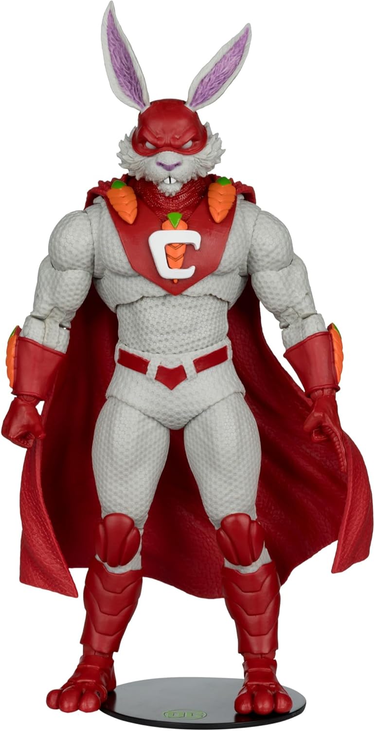 DC Multiverse Captain Carrot Glow 7in Figure, Gold Label