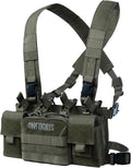 ONETIGRIS Chest Rig MOLLE Tactical Dangler Pouch - Lightweight Utility