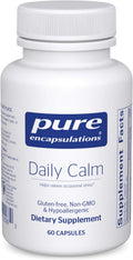 Daily Calm Vegan Stress & Sleep Support Supplement