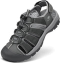 Men's Athletic Sandals Closed Toe Sport Hiking Water Sandals Slides