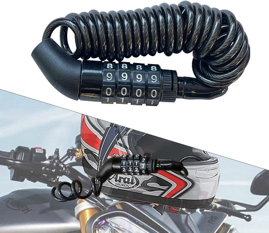 Secure Your Ride with Portable Helmet Lock!