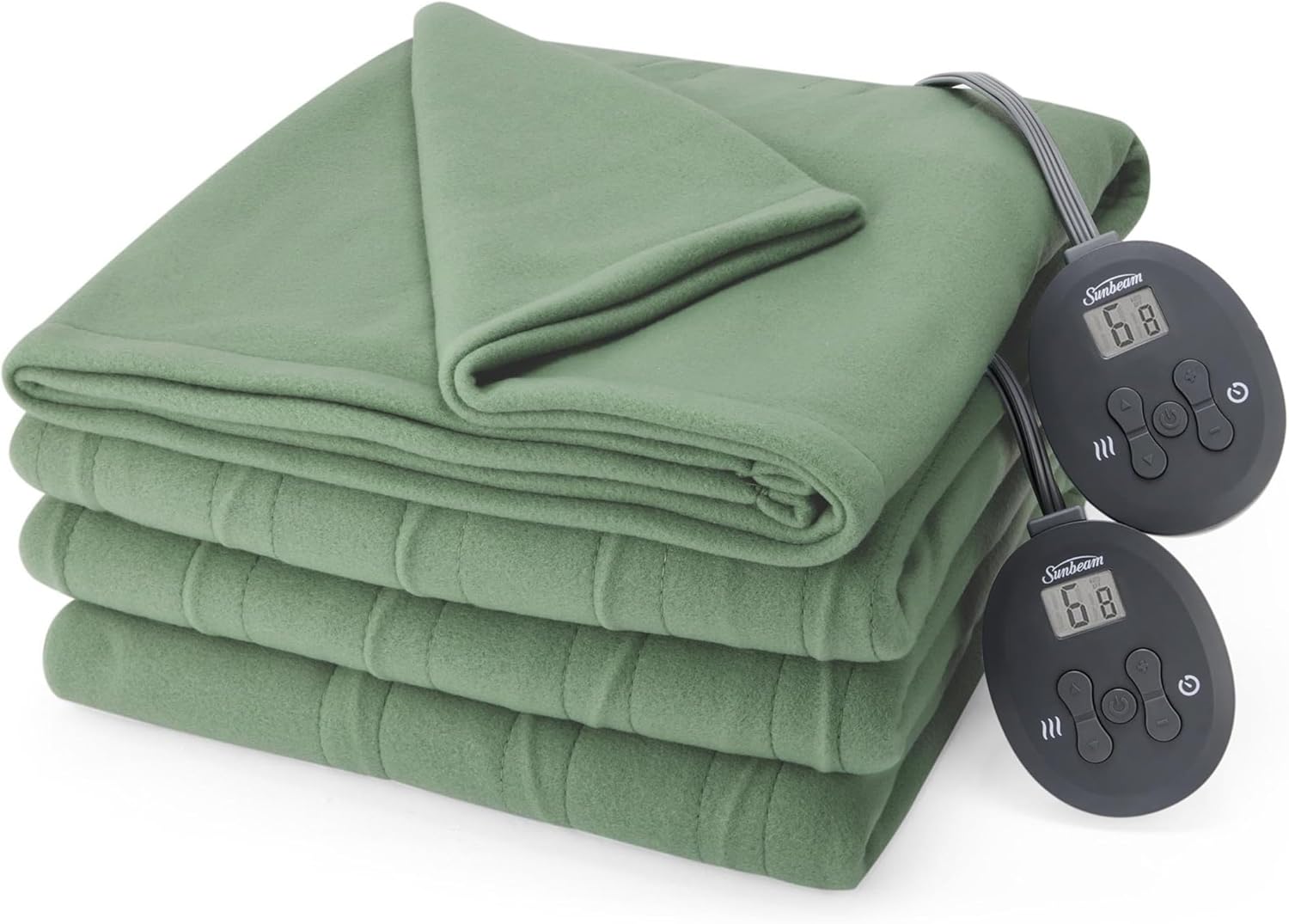 Sunbeam Royal Ultra Fleece Heated Electric Blanket for Cozy Nights