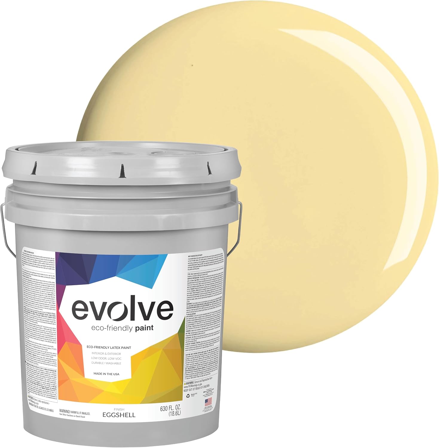 EVOLVE Paint & Primer: Eco-Friendly Low Sheen for Interiors