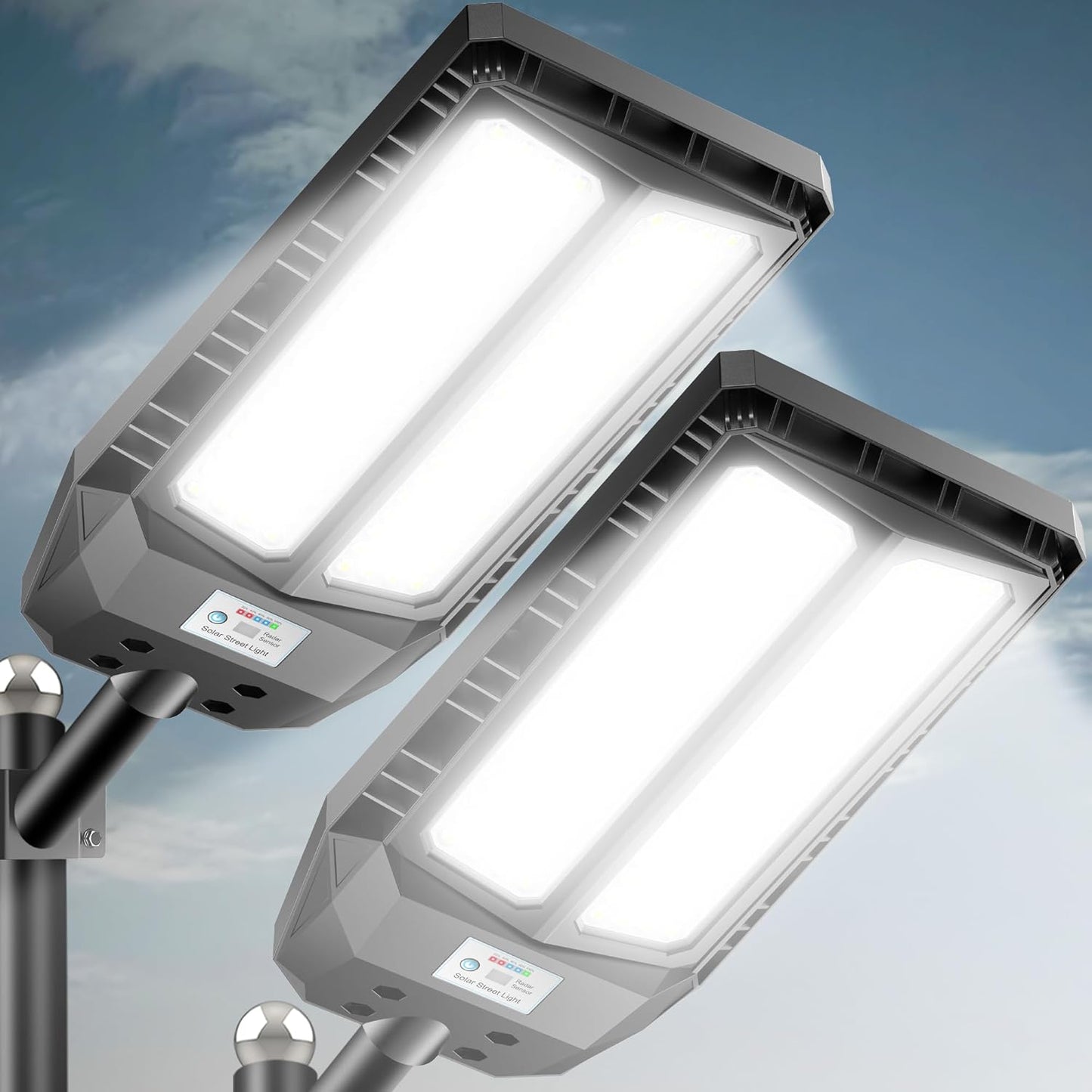 6000W Solar Lights Outdoor Waterproof for Garden and Pathway