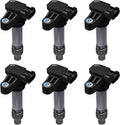 Set of 6 UF569 Ignition Coil Pack Compatible with Cadillac and Chevy