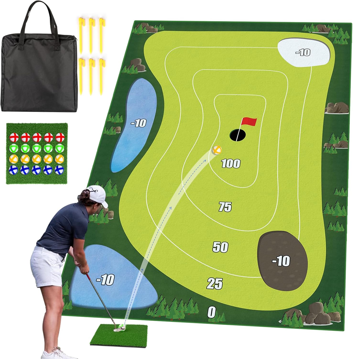 Improve Your Chipping Game with Youlvy Golf Set