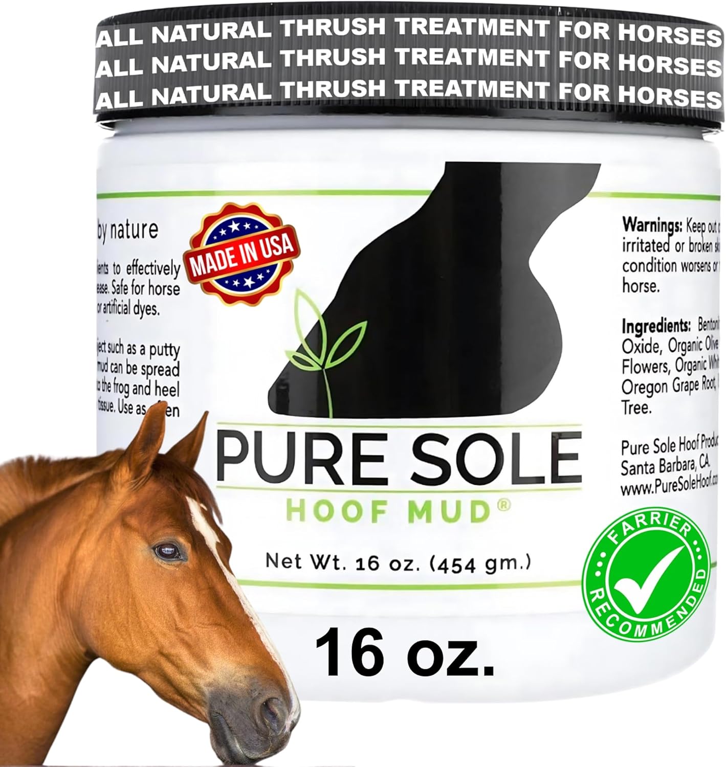 Hoof Clay Thrush Treatment for Horses | Natural Hoof Care