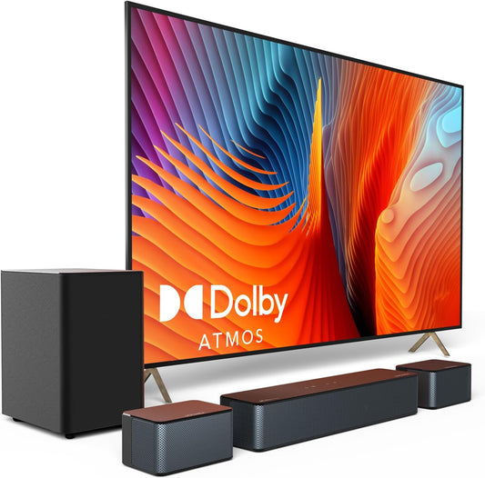 ULTIMEA 5.1 Sound Bar with Dolby Atmos for Immersive Audio