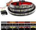 60in Triple Row Truck Tailgate Light Bar - Bright Sequential Signals