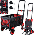 2-in-1 Hand Truck Dolly Foldable with 330LBS Capacity