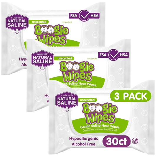 Boogie Baby Wipes: Gentle Saline Cleansing, Vitamin-infused