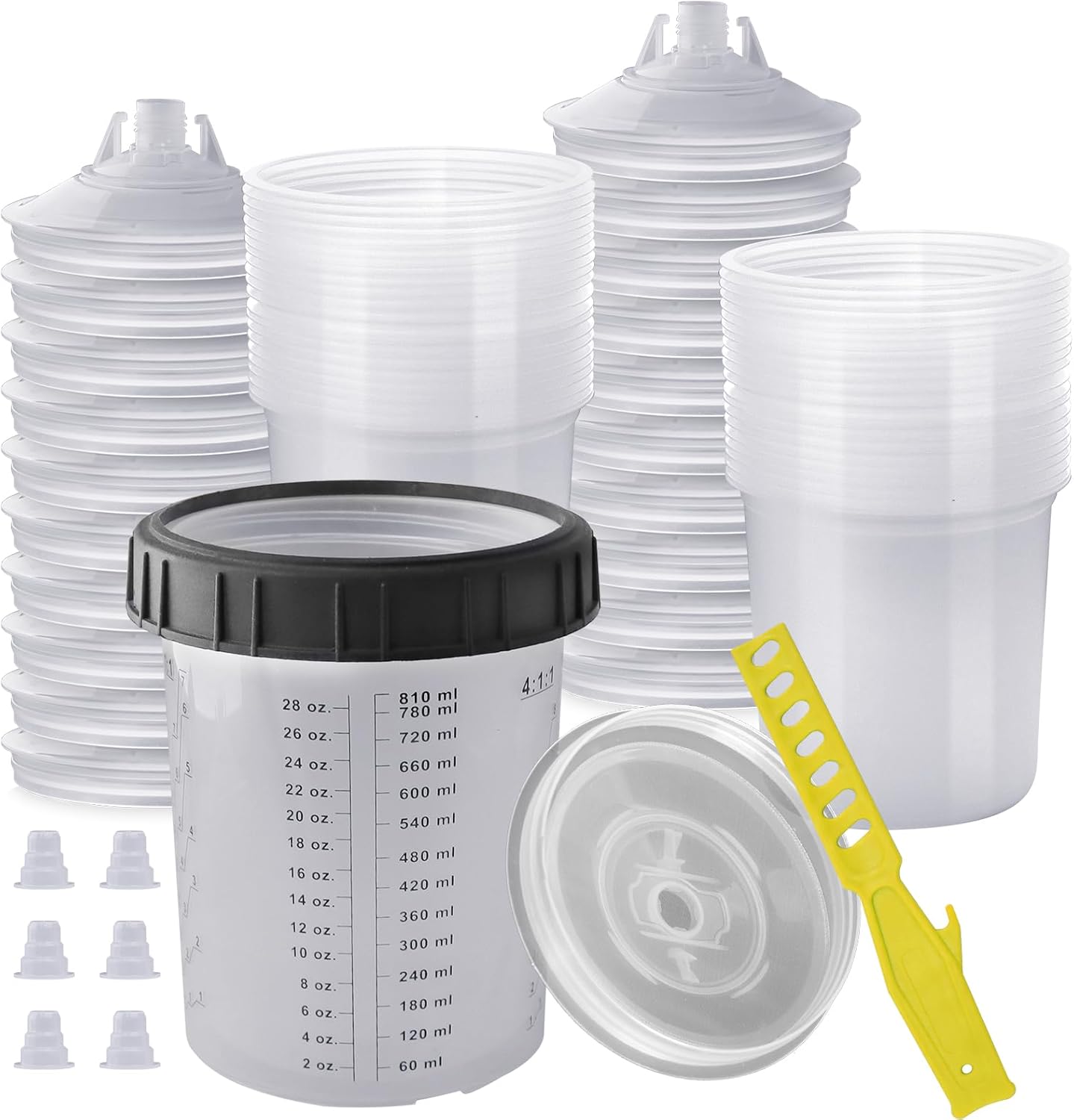 Disposable Paint Sprayer Gun Cup Kit for Efficient Painting