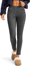 Rammus Women's Cozy Fleece Lined Pants for Cold Weather Comfort
