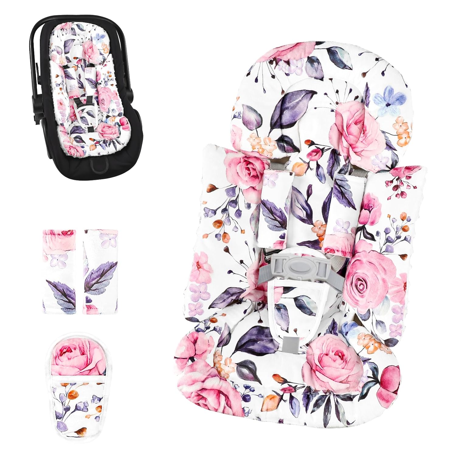 3-in-1 Pea Pod Car Seat Insert & Head Support