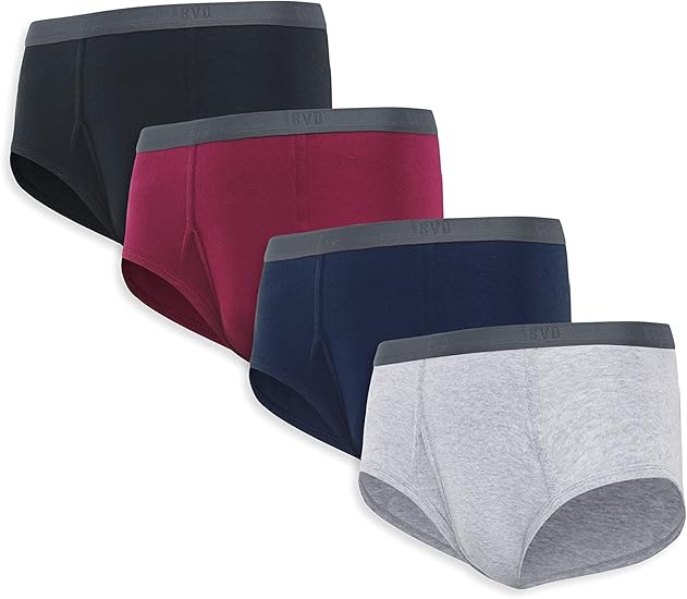 BVD Mens Ring Spun Cotton Underwear for Ultimate Comfort