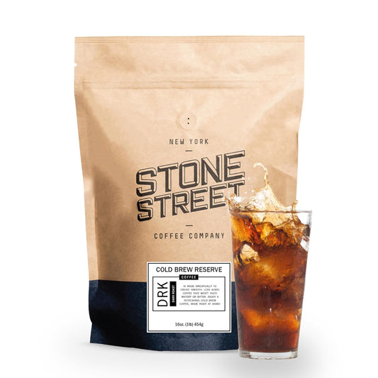 Stone Street Cold Brew Coffee - Low Acid, Dark Roast