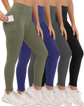 Workout Leggings with Pockets for Women - Buttery Soft High Waist