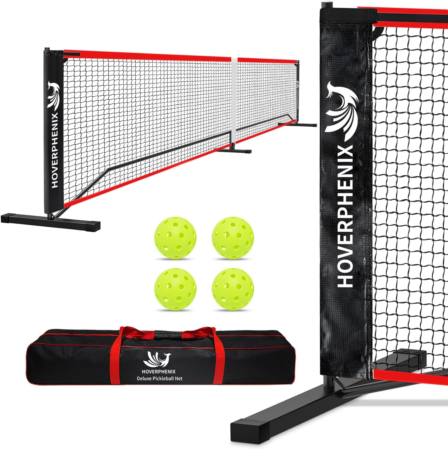 Portable Pickleball Net System for Driveway and Outdoor Fun