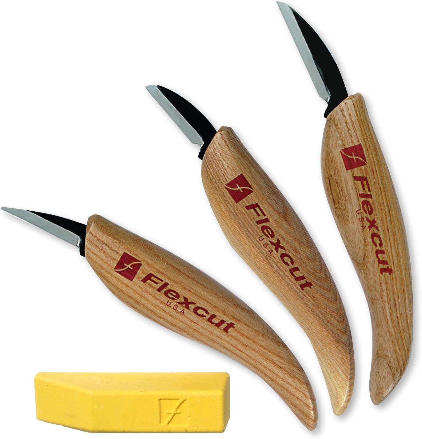 Flexcut Wood Carving Knives Set for Beginners and Hobbyists