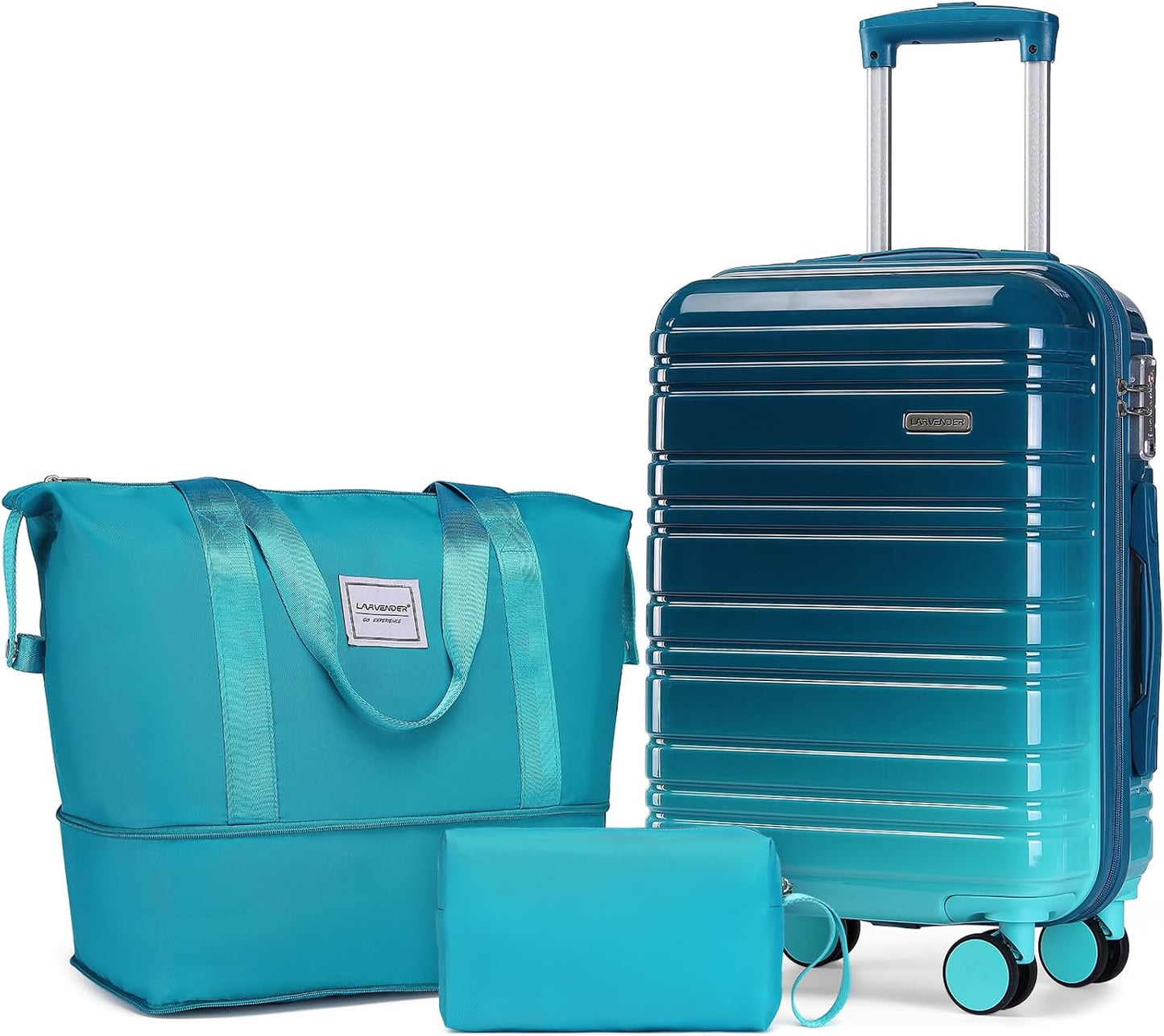 Luggage Sets 3 Piece - Lightweight Hardside Suitcase Set