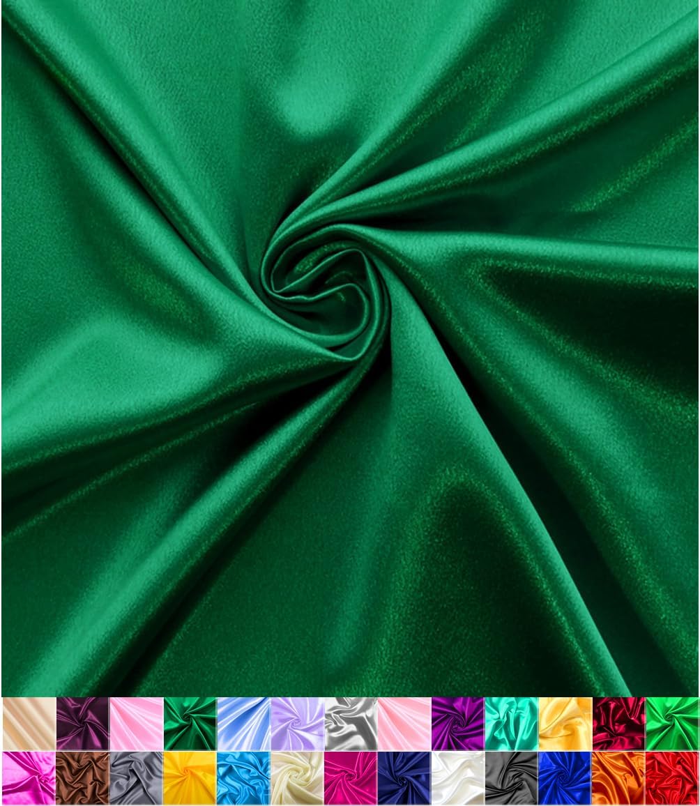 Luxurious Shiny Satin Fabric for Elegant Sewing and Crafts