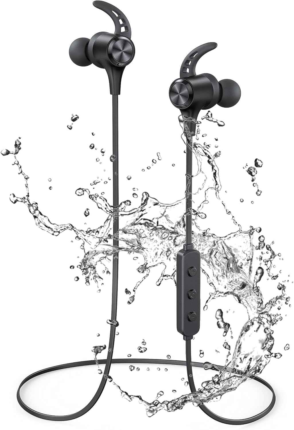 24H Playtime Bluetooth Earbuds: Superior Sound & Waterproof - Gsoemon